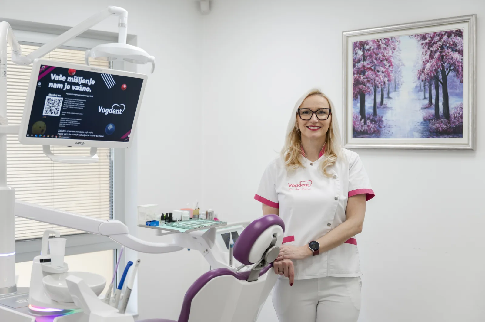 Dr. Aida Termiz u ordinaciji Vogdent — vaše mišljenje nam je važno