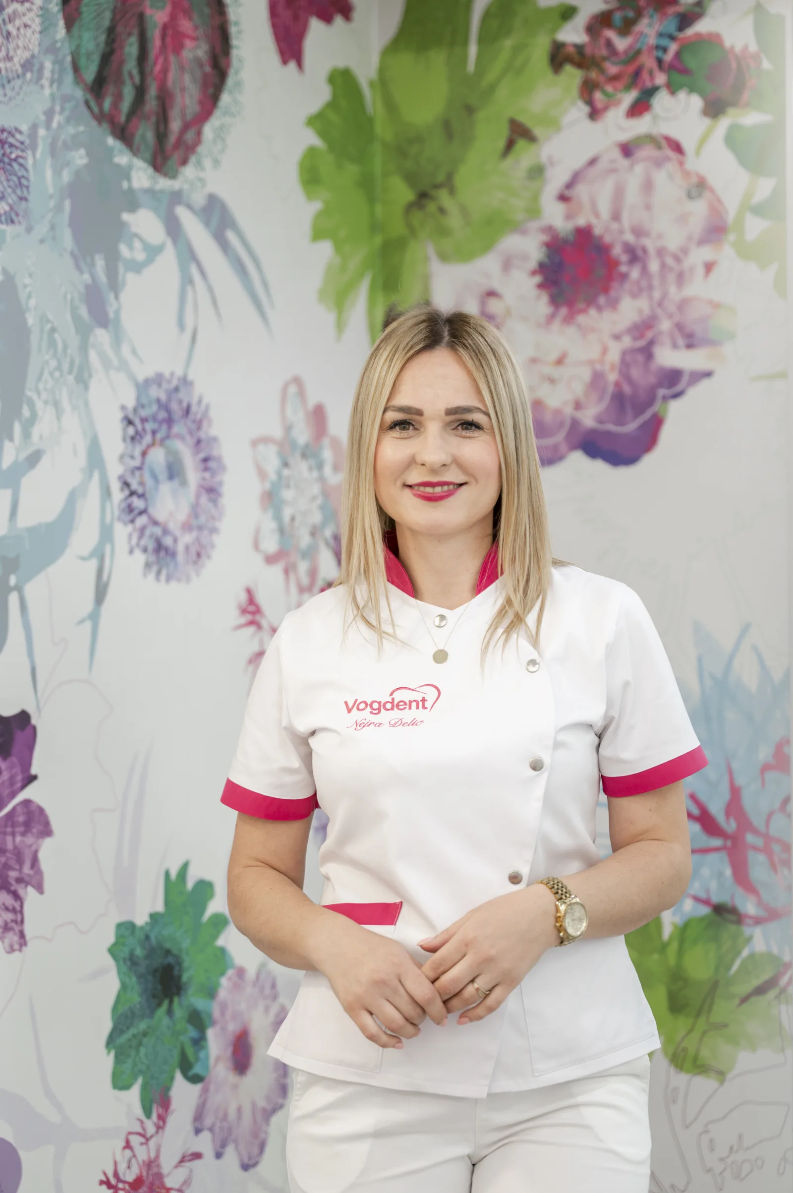 Nejra Delić — administratorica, ordinacija Vogdent